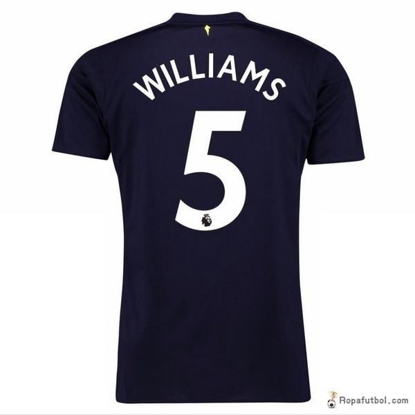 Camiseta Everton Replica Tercera Ropa Williams 2017/18